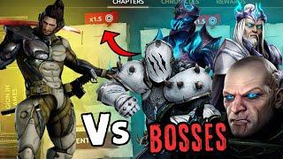 *Story Mode Silver update* Good or Bad ?? 🫢 Sam vs Bosses Battle || Shadow Fight 4 Arena