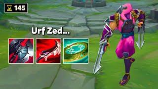 Full Ability Haste Zed Build is Insane...