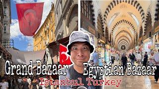 Istanbul Turkey Grand Bazaar Vlog 2024