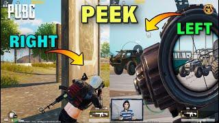 HOW TO ENABLE PEEK LEFT RIGHT FIRE IN PUBG PC & MOBILE | Easy Way To Fix Peek Problem In PUBG