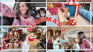 #VLOGMAS 1  COMPRAS NAVIDEÑAS 🪅 + VAMOS a IKEA por los MUEBLES del CUARTO de JUEGOS  + NOVEDADES!!