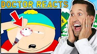 Doctor ER Reacts to South Park Medical Scenes | Compilation