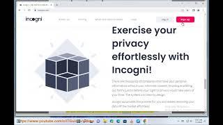 What is Incogni?