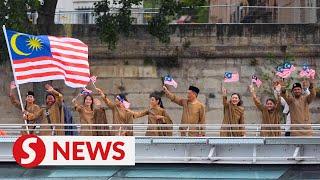 Malaysia led by Bertrand, Shazrin dazzle in unique Paris Olympics opening ceremony