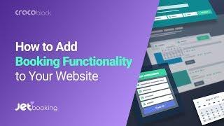 JetBooking for Elementor | Booking Functionality Tutorial