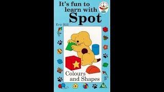 It's Fun To Learn With Spot - Colours and Shapes [VHS] (1994)