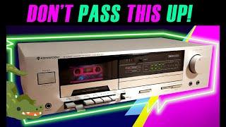 The Kenwood KX-40 Cassette Deck: You CAN Fix This!