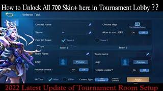 How to create tournament room in mobile legends | Get your ID verified and Access MLBB Advance Lobby