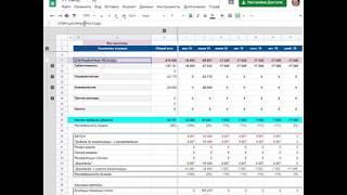 Управленческий учет в гугл таблицах система учета ОДДС ОПУ