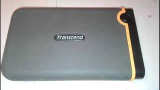 Transcend storejet external hard disc repair (full description)