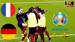  PES 2021 - France Vs Germany  Euro 2020 • Next Gen Realism Mod Gameplay • Allianz Arena