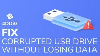 FIX CORRUPT USB DRIVE: How to Fix Corrupted USB Drive without Losing Data