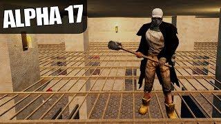 ALPHA 17 | PREFAB HORDE BASE DESIGN | 7 Days to Die Alpha 17 Gameplay | S17.1E07