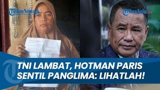 Ingin Kepastian Hukum, Ibu Pemuda yang Dibunuh Oknum Paspampres Minta Bantuan Hotman Paris