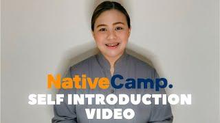 NATIVE CAMP SELF INTRODUCTION VIDEO | ESL Self Introduction Video | Online ESL Teaching | Paula C.