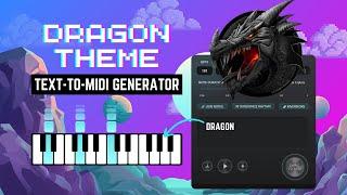 DRAGON: Turning Words Into MIDI Music With AudioCipher