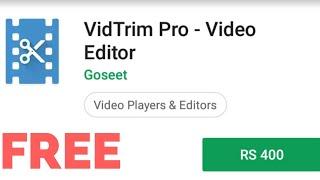 VidTrim Pro - Android VidTrim Pro Video Editor Free Best Video Editing Application for Android