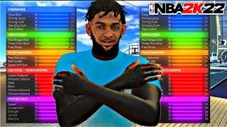 *NEW* BEST INSIDE CENTER BUILD on NBA 2K22! 99 REBOUND, 99 BLOCK, CONTACT DUNKS! BEST CENTER BUILD!