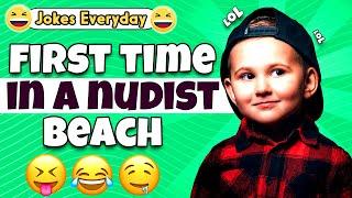 Dirty Joke – a Small Boy Goes to a Nudist Beach for the First Time | Jokes Everyday
