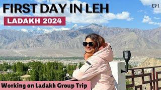 Ladakh 2024 | Landed in Leh and Met Few Foreigners Who Love   | DesiGirl Traveller | Ep 1