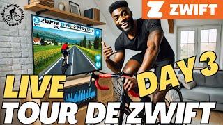 Zwift Cycling 2025: Tour De Zwift Live Stage 2 Temples & Towers