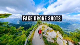 9 stunning Insta360 X4 Fake Drone Shots