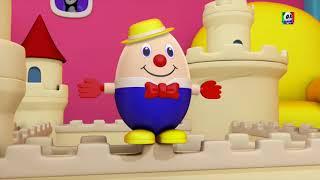 Humpty Dumpty Sat su un muro filastrocche per bambini canzone divertente uovo Baby Bao Panda