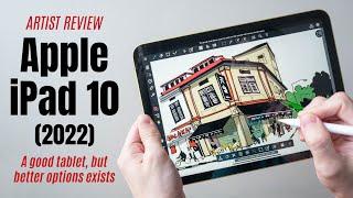 Apple iPad 10 (2022) artist review