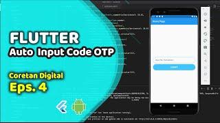 Flutter #4  | Flutter SMS Autofill | How to Auto Input Code OTP