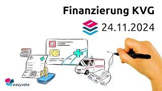 Finanzierung KVG