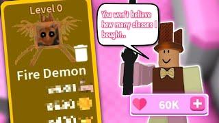 NOOB TO PRO starting with *60,000* Hearts!! [ROBLOX SABER SIMULATOR]