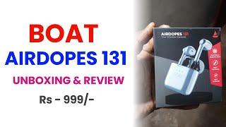 Boat Airbuds | AirDopes 131 Unboxing And Review 2022 | TechTudex