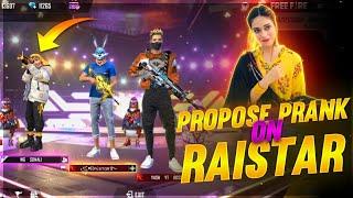 Propose prank by GIRL on RAISTAR  ️