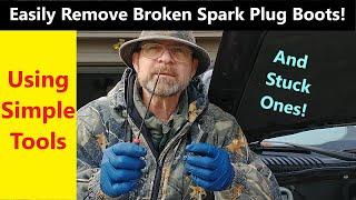Easily Removing Broken or Stuck Spark Plug Boots