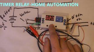 HOW TO USE 12v TIMER DELAY RELAY CIRCUIT AND WIRE DIAGRAM