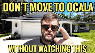 DON'T MOVE TO OCALA, FL WITHOUT WATCHING THIS!  INSIDE 3 NEW CONSTRUCTION FLORIDA HOMES!