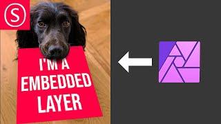 Embedded Layers explained - Affinity Photo // Smart Layers, Smart Objects