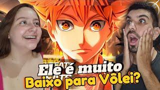 Rap do Hinata (Haikyuu) - ATÉ ME SUPERAR | Flash Beats | REACT CASAL NERD