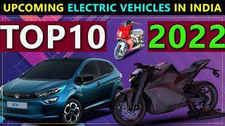 Top 10 Upcoming Electric Vehicles - Electric Cars - Scooters - Bikes in India 2021-22 | Most Awaited