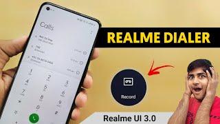 Realme Dialer For Realme UI 3.0 - No BUGs  | Realme Call Recording Setting *ANNOUNCEMENT OFF* !
