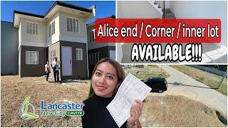 ALICE TOWNHOUSE CORNER / END LOT , RFO or PRESELLING AVAILABLE ! #LancasterNewCityCavite #AgentSelah