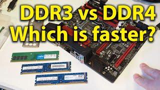 DDR3 vs DDR4 - RAM SPEED WHICH IS Faster? True Apples to Apples Comparison!