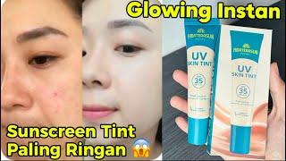 HARGANYA MAHAL !!! TONTON DULU SEBELUM BELI !!!! SUNSCREEN AMATERASUN SKIN TINT  REVIEW FIRST IMPRES