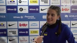 Yaroslava Mahuchikh Caps Off Season With Diamond League Finals High Jump Win In Brussels [Interview]