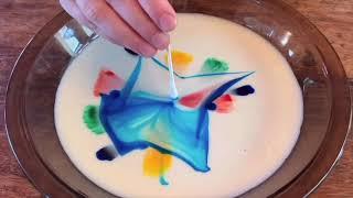 Easy Science Experiments for Kids: Rainbow Milk