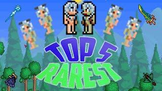 Top 5 RAREST/HARDEST items to get in Terraria