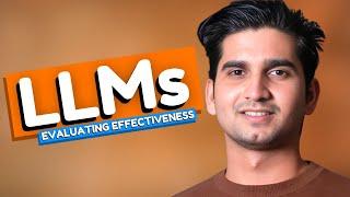 Evaluating the Effectiveness of Large Language Models // Aniket Singh // MLOps Podcast #248