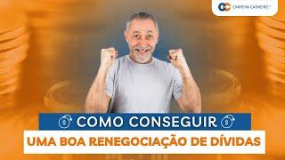 Como conseguir uma boa renegociação de dívidas?