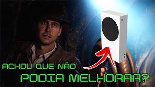 Olha o que o UPDATE 2 de INDIANA JONES fez no XBOX SERIES S