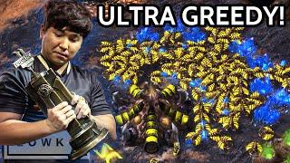 Dark goes 5 Hatch(!) before GAS?! (StarCraft 2)